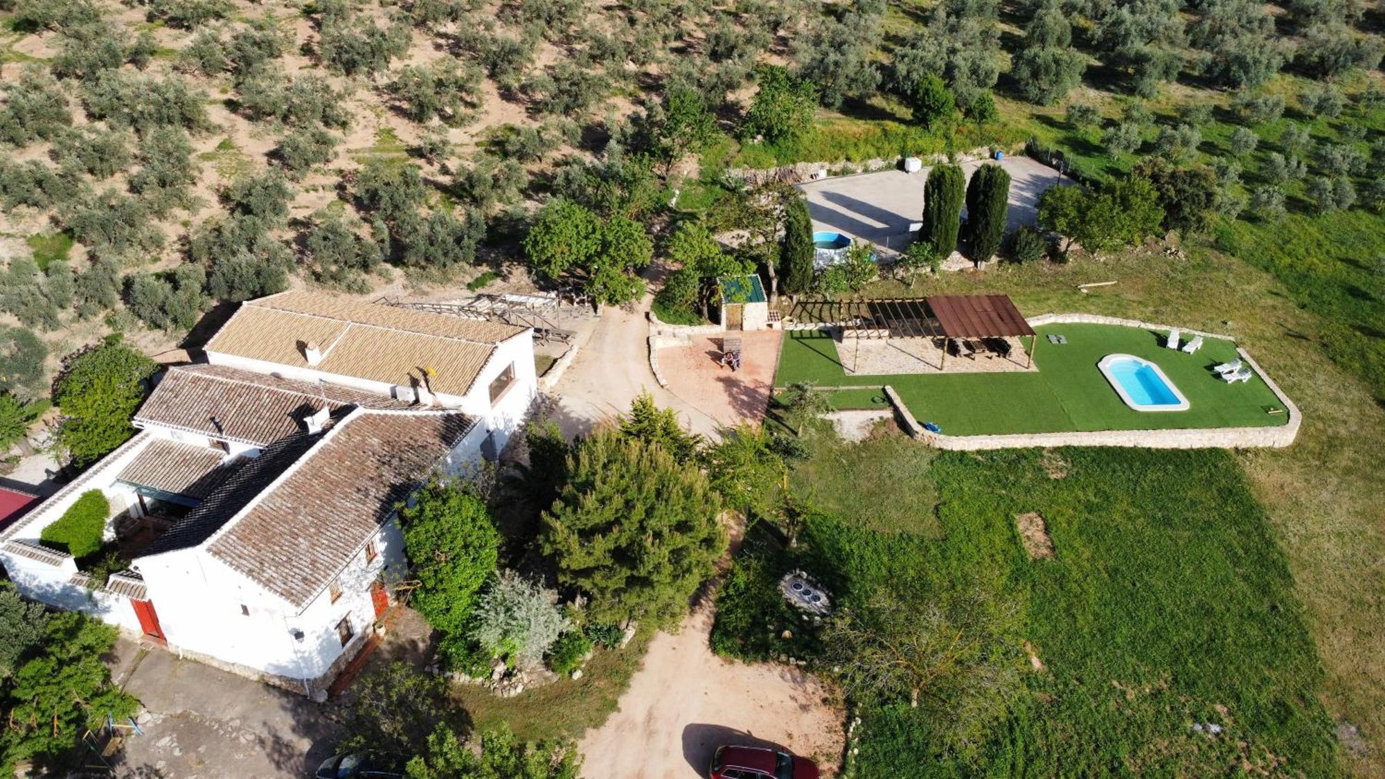 Вилла Cortijo Rural Gumeo Малага Экстерьер фото