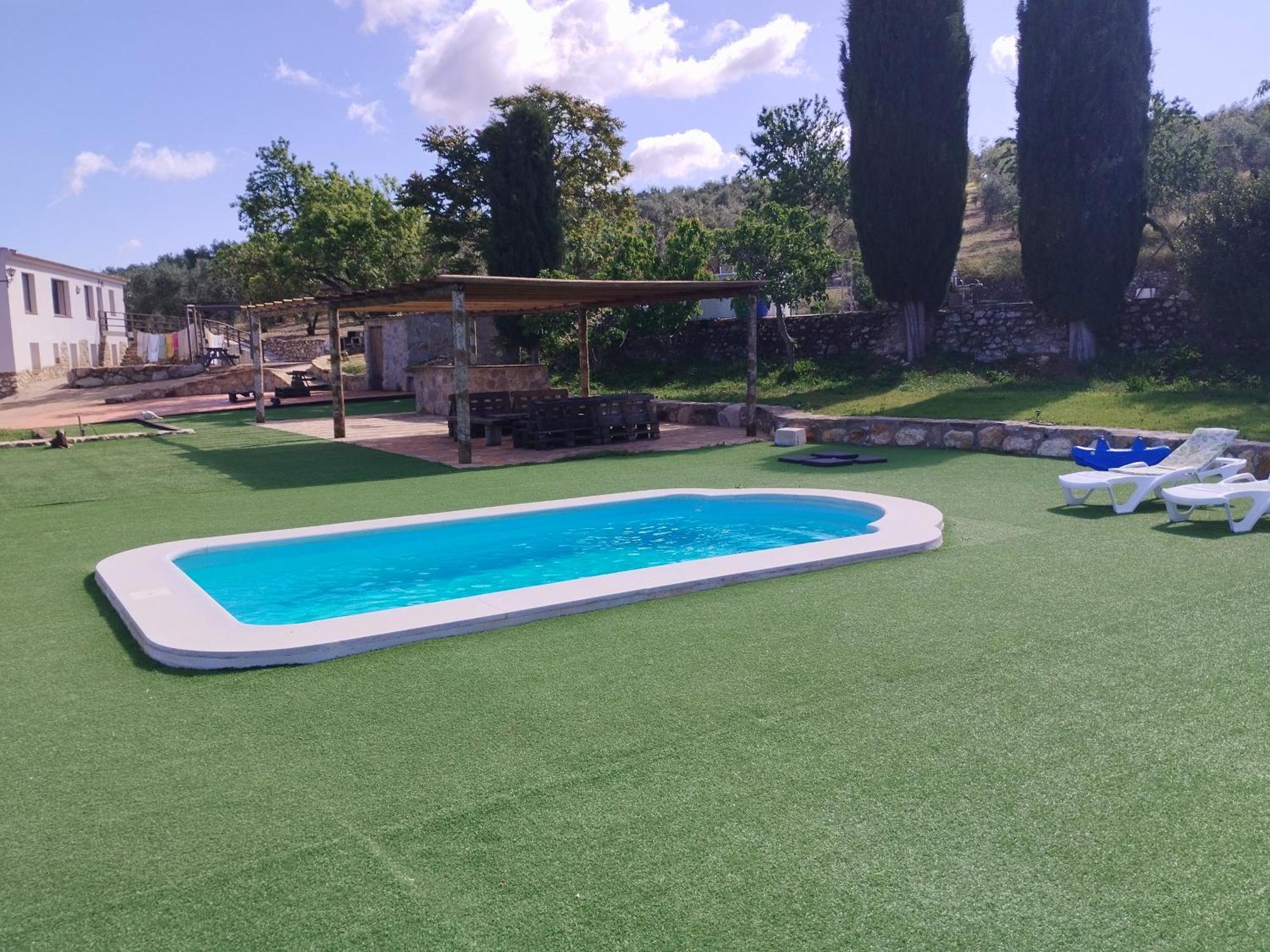 Вилла Cortijo Rural Gumeo Малага Экстерьер фото