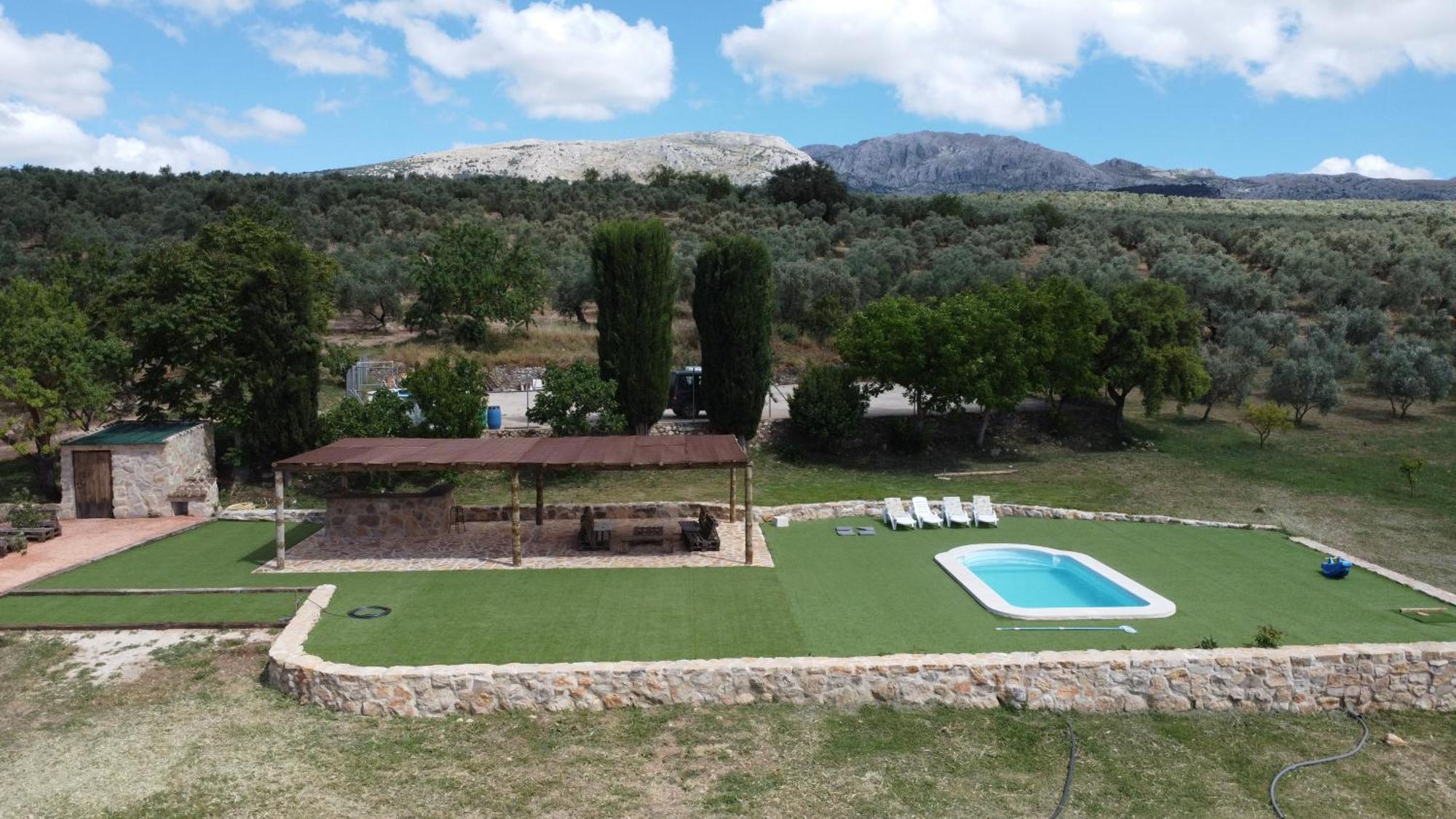 Вилла Cortijo Rural Gumeo Малага Экстерьер фото